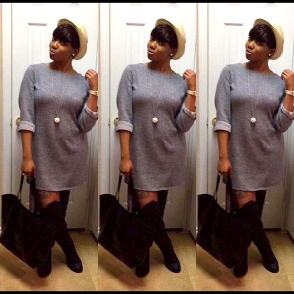 Cute & Comfy Sweater Dress! - Picture 1 of 1